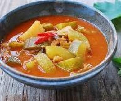 spicy zucchini soup
